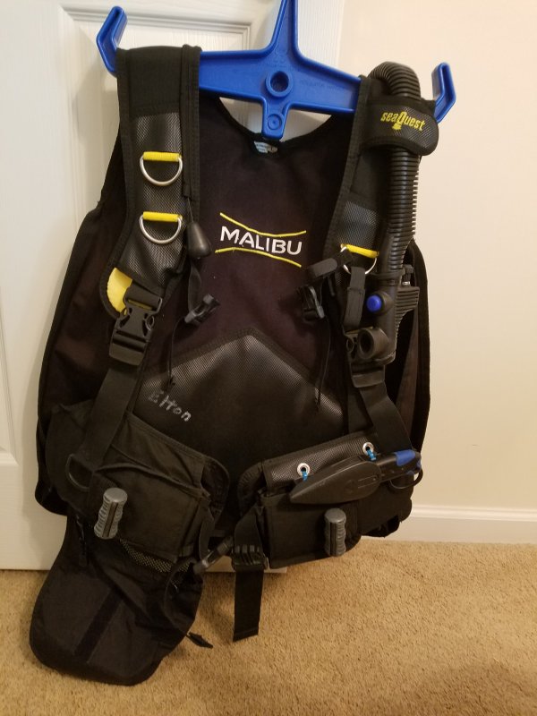 For Sale - Seaquest Malibu BCD $50 plus shipping | ScubaBoard