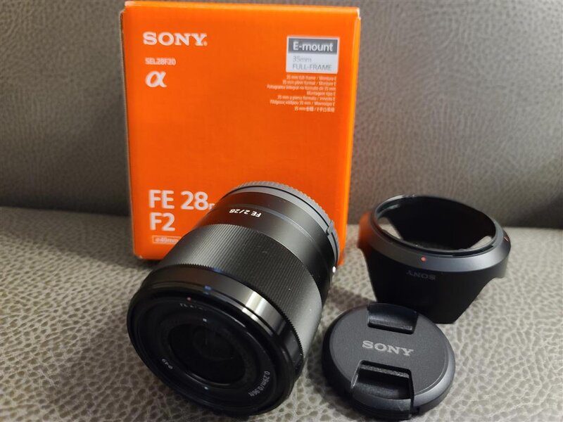 Sold! - Sony SEL28F20 FE 28mm f/2-22 Standard-Prime Lens | ScubaBoard