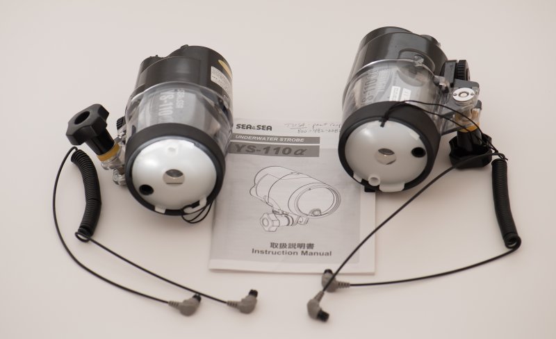 For Sale - Sea & Sea YS-110 Strobes (2) | ScubaBoard