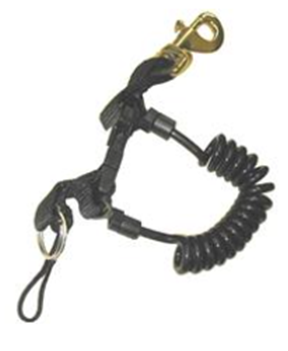 Cetacea Coiled Webbing Lanyard - Clip