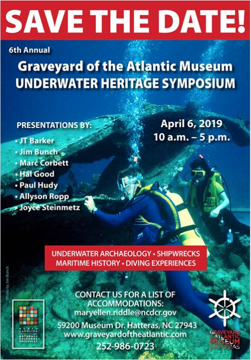 Graveyard of Atlantic Museum Underwater Heritage Symposium.png Graveyard of Atlantic Museum Underwater Heritage Symposium.png