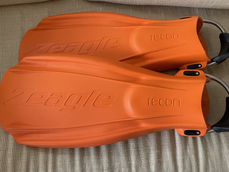 Closed - Zeagle Recon fins size Large | ScubaBoard