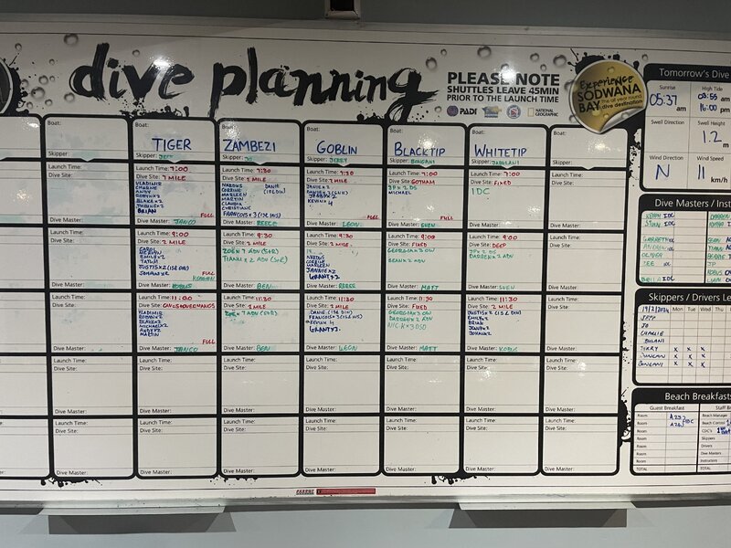 Coral Divers Planning Board
