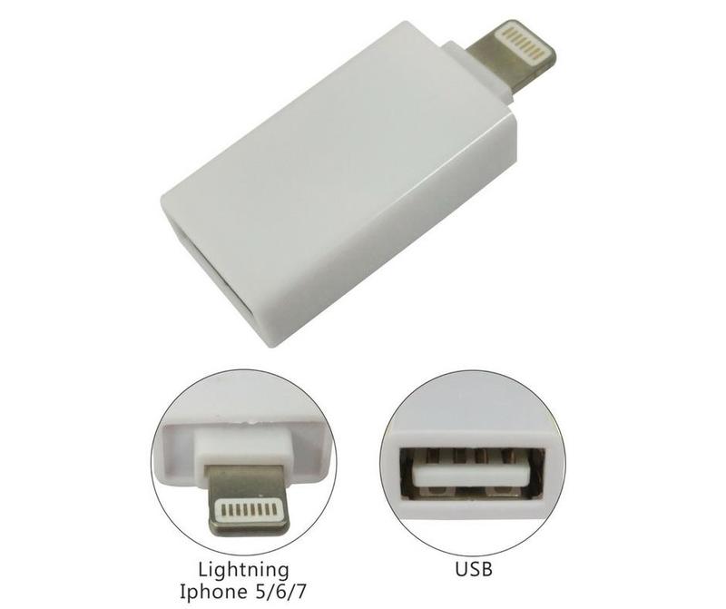 Переходник айфон usb флешка