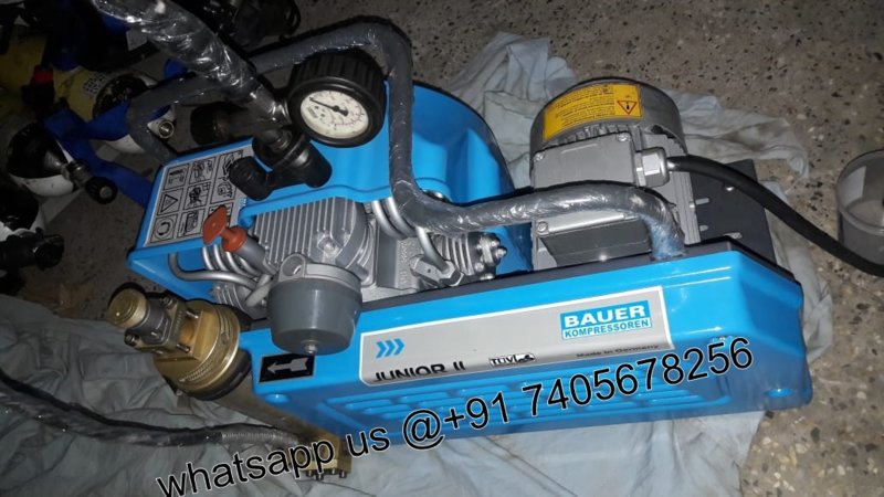sirene etiquette mager For Sale - Bauer junior 2 used Breathing air scuba diving compressor |  ScubaBoard