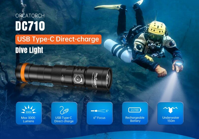 OrcaTorch DC710 Direct Charge Dive Light.jpg OrcaTorch DC710 Direct Charge Dive Light.jpg