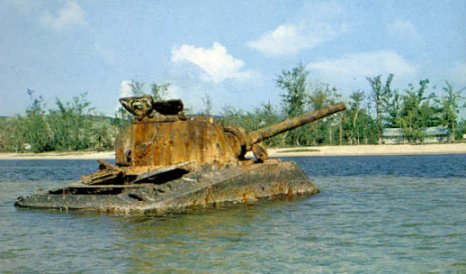 WWII American Tank-Offshore Saipan.jpg