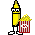 popcorn banana.gif
