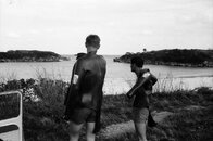 Don Beasley and Roy Taylor prepare for dive--Bermuda.jpg