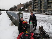 Getting ready to dive with Joel, Alki Cove 2.jpg