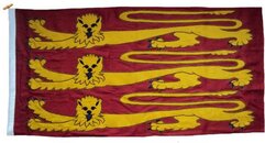 three lions sewn england flag king richard linen cloth buy dark.jpg