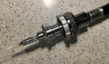 Poseidon 2894A Service Tool with XStream vintage knurled OPV hose.jpg