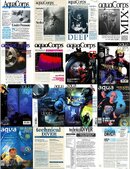 Aquacorps & inserts All issues 1990-1996.jpg