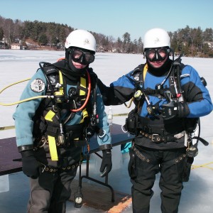 Ice Diving 2009 Lake George, NY