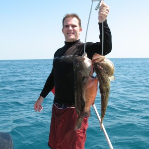 Gulf diving, fishing, and spearfishing