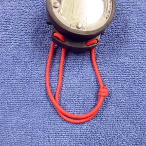 Bungee on slate and gauges