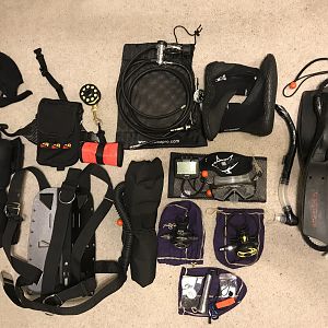 Complete Dive Kit In Single Carry On Bag