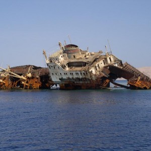 Wreck at Jackson Reef - Red Sea