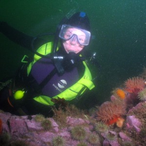 Suzanne at Deer Island