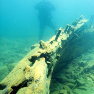 Barges - Emerald Bay. Lake Tahoe, CA