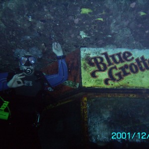 Me Blue Grotto
