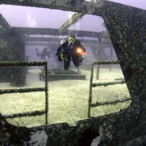 Wreck of the Minesweeper C-53 in Cozumel