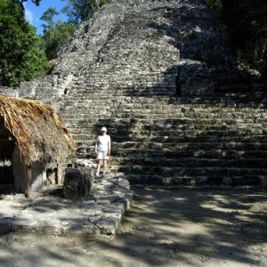 Mayan archeological sites in the Yucatan