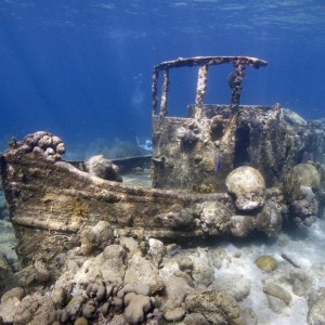 Curacao wrecks - Tugboat