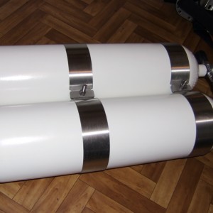 2x12 L steel Eurocylinders (ecs) tanks
