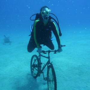 Grand Cayman - Getting my exercise