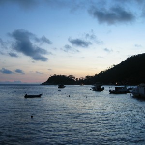 Sunrise at Pulau Dayang, Malaysia