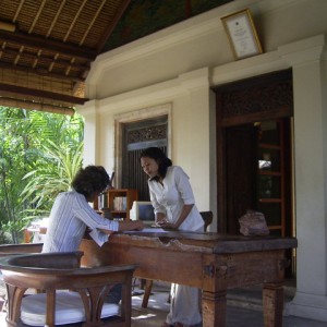 Lobby Mimpi Resort Menjangan