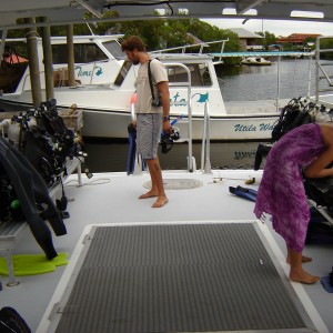 Utila Watersports Boat