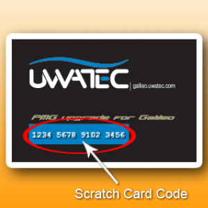 Uwatec Scratch Card