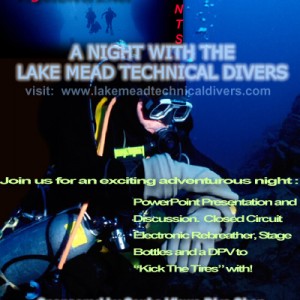 Vegas Divers Meeting with Lake Mead Technical Divers