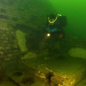 Underwater Great Wall