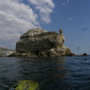 Black sea. Museum site