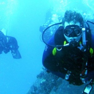 Diving with Nate on the Speigal Grove
