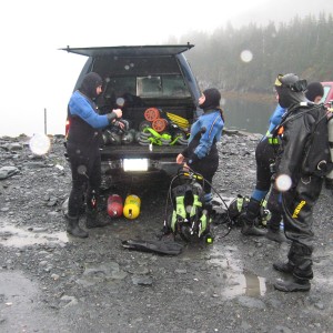 Chris_and_Mike_Getting_ready_for_a_dip_in_50_degree_water