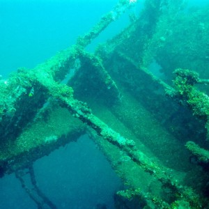 bow gun turrent of the Tokia Maru