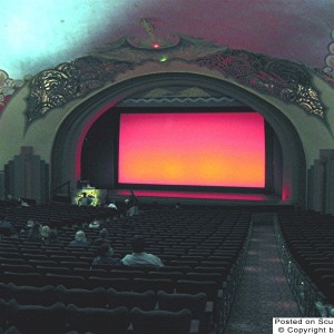 the old movie palace in the Casino on Catalina