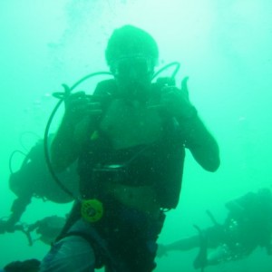 my first dive