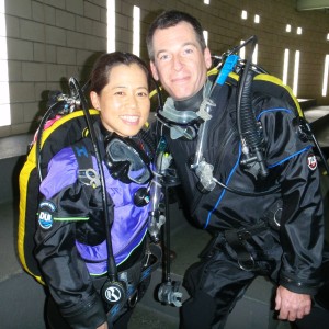2 Happy new DUI Drysuit owners