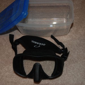 2008 Oceanic Shadow mask with comfort neoprene strap