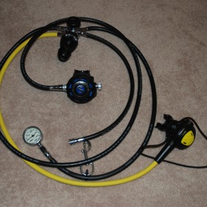 2009 Scubapro Mk17/G250V, R295 octo, Highland pressure gauge