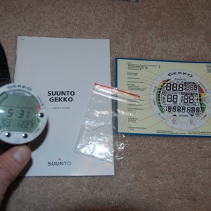 2009 Suunto Gekko dive computer