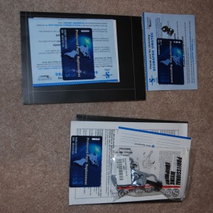 2009 Scubapro Mk17/G250V/R295 warranty cards & manuals