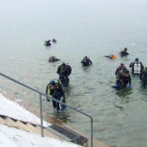 3-King-Dive in Überlingen Lake of Constanz ( Bodensee )