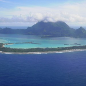 Bora Bora by air