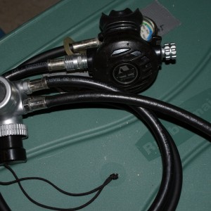 Apeks 200 - Tec Rigged with 7 ft hose + Low Pressure Inflator